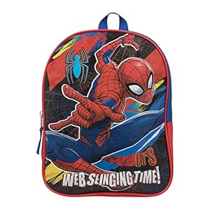 Marvel Spider-Man It’s Web-Slinging Time Youth Mini Backpack Travel Adjustable Straps