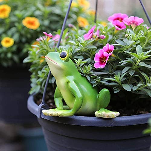 Statue grenouille résine grand modèle pour combler le vide d'une cour extérieure - 3