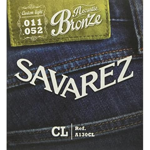 Cordes Savarez A130CL pour guitare acoustique Cover