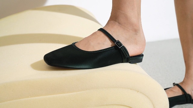 Amazon.com | Trary Mules for Woman Mary Jane Flat Shoes Slip on