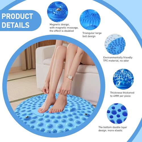 Estera de acupresión para pies ideal para el relax en casa 6