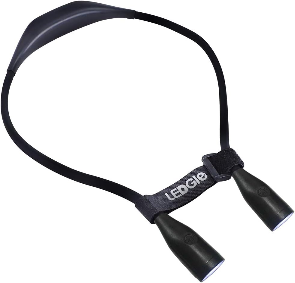 Lampe Lecture De Cou LED Rechargeable – 3 Températures De Couleur, Flexible – Pour Lecture, Tricot, Camping, Câble USB | Leroy Merlin