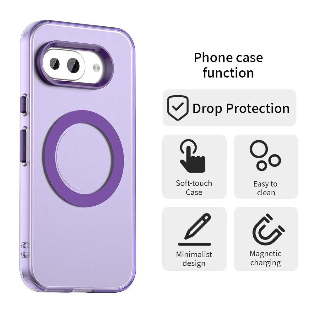Amazon.com: Case for Google Pixel 9A,Cute Candy Color Drop