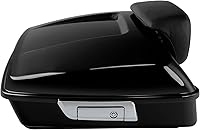 Vista 2 de TCMT - Caja de maletero de motocicleta modificada con respaldo para Harley Davidson 2014-2025 Touring CVO Road King Road Glide Street Glide Electra