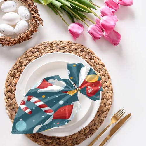 Servilletas de Tela Pardick Floral Cuadradas Pack x6 miniatura 5