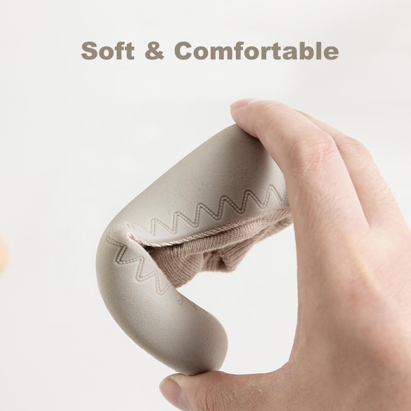 2 Pairs Baby Sock Shoes Infant Boys Girls Non Slip Shoes Slippers Toddler First Walking Shoes Slip-on Sneakers - Image 5