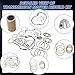 INGKAN RE0F10A JF011E CVT Transmission Master Rebuild Kit Compatible with Mitsubishi Outlander Altima Compass Transmission Replace OE RE0F10A JF011E