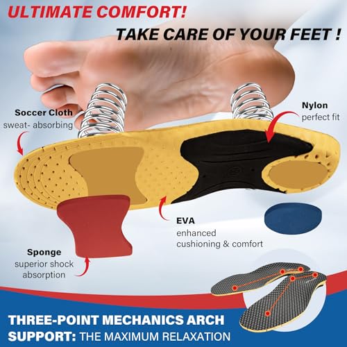 Plantillas soporte para running, alivio de dolor miniatura 4