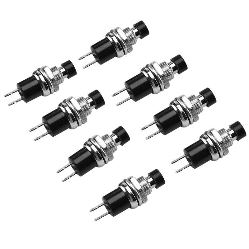 Interrupteur réinitialisation automatique bouton poussoir fluide PBS-110
