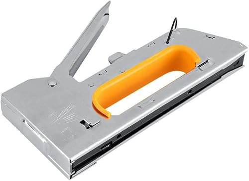 Miniatura 2 de Engrapadora clásica para muebles, grapadora de madera, mecanismo de fácil apriete, grapas 1008F, hogar/oficina/taller