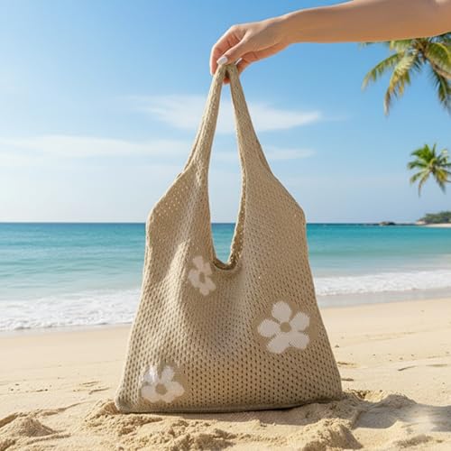 Bolso tote para mujer, de uso diario, con apertura superior, gran capacidad, para viaje, playa y compras miniatura 2