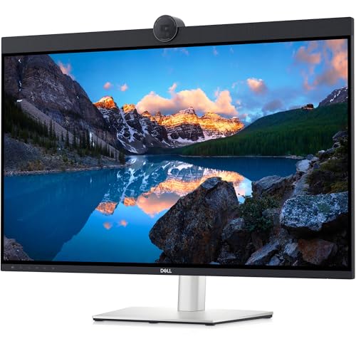 Image of Dell UltraSharp 32 inch 4K UHD IPS Video Conferencing Monitor w /5ms Response Time, Built-in Speakers, Anti Glare, VESA Mount (100mm), DisplayPort, HDMI, Black /Silver (U3223QZ) 2 Pack