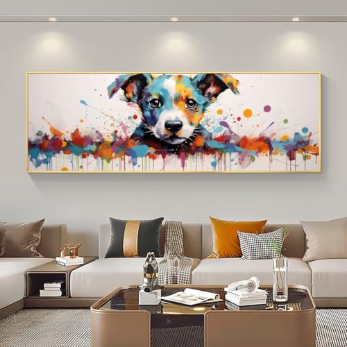 Peinture Diamant Adulte Chien pour sublimer votre décoration de salon