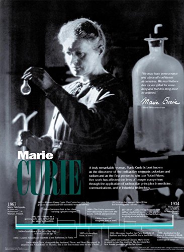 Marie Curie Poster 18 x 24in