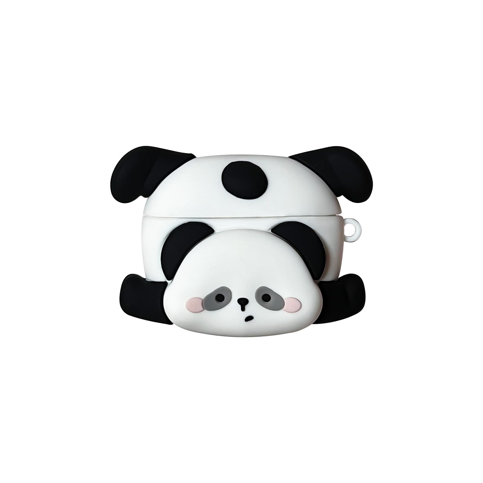 TSVSXS Cute Case Compatible with AirPods 4 with Active Noise Cancellation with Keychain, Solft Silicone Cartoon Anime Panda Protective Cover