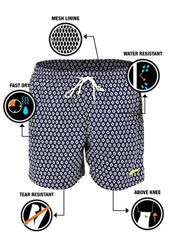 Beach Outfitters Mens Swim Trunks Quick Dry Shorts with Mesh Lining Funny Novelty Swimwear Bathing Suits2