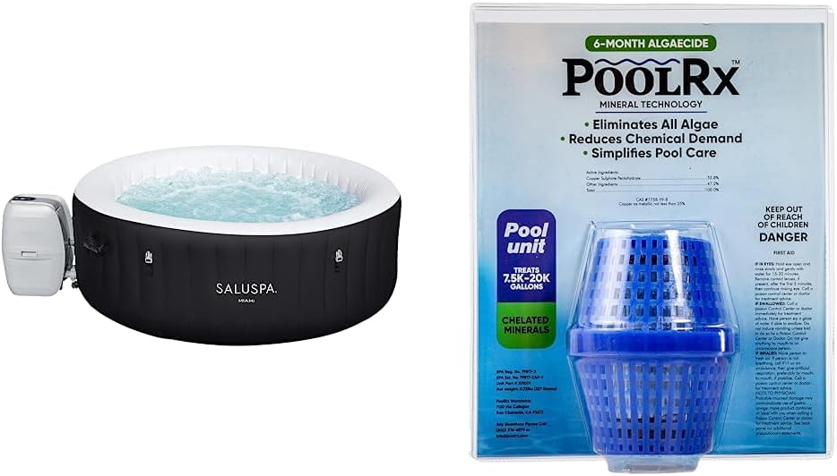 Bestway Miami SaluSpa 2 to 4 Person Inflatable Round