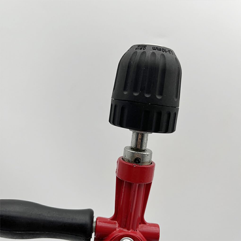 Taladro Manual de manivela de estructura duradera con Mini máquina de taladrar de rendimiento duradero taladro Manual de Metal