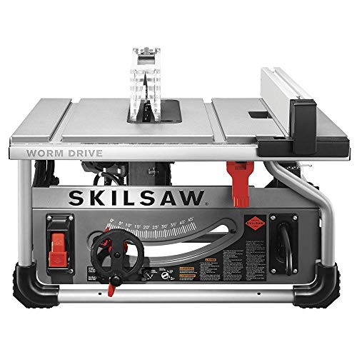 SKILSAW 10 in. Corded Worm Drive Table Saw 15 amps 120 volt 5 hp 5300 rpm