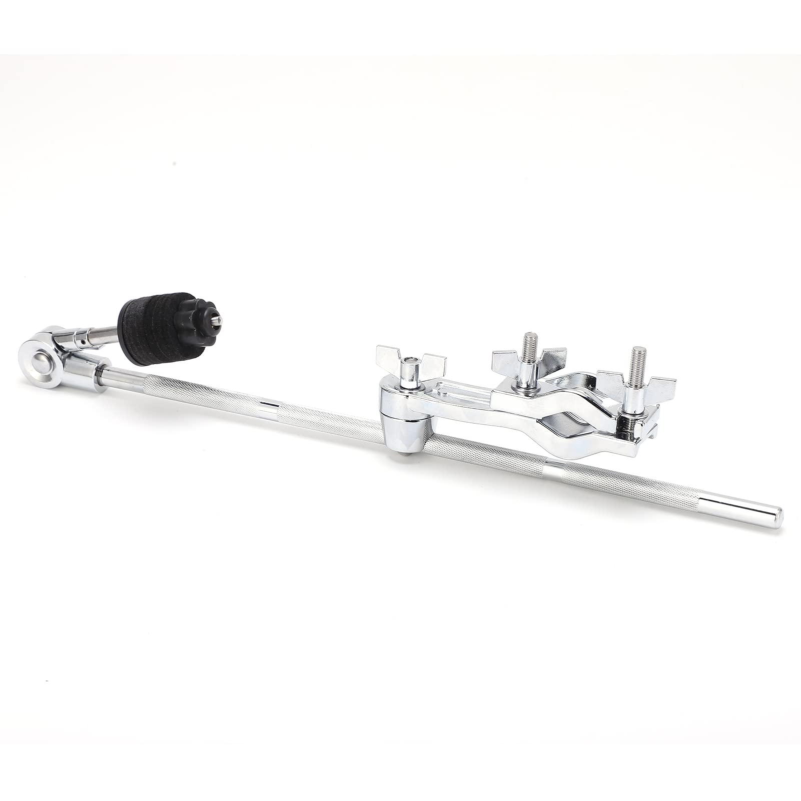 Brazo de Platillo Soportes de Platillo Kit de Plata Abrazaderas de Extensión con Almohadilla de Fieltro Accesorios para Instrumentos de Percusión