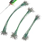 como armar un leader para pesca con mosca 【Set enthalten】 Das Set enthält 3 verschiedene Größen, 18 cm, 25 cm und 33 cm Drähte, jede Größe enthält 20 Stück