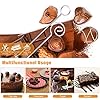 Patelai 4 Pieces Candy Dipping Chocolate Tools Set 3-prong Dipping Fork, Fondue Fork, Spear, Slotted Spoon for Handmade Chocolates, Pralines and Truffles #3