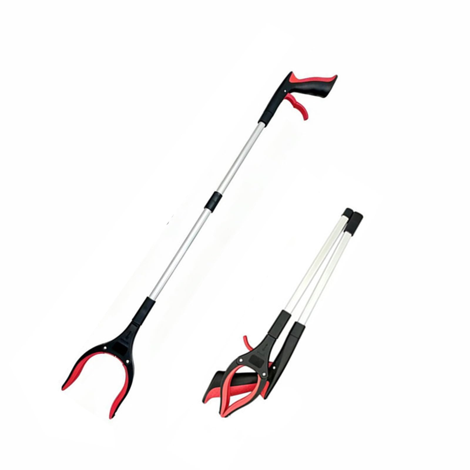 IUYIXWFP Foldable Litter Picker,Magnetic Helping Hand Grabber,Rotating 360°Litter Picker,Lightweight Rubbish Pick Up,Helping Hand Grabber for Adults,Disabled,Elderly,A