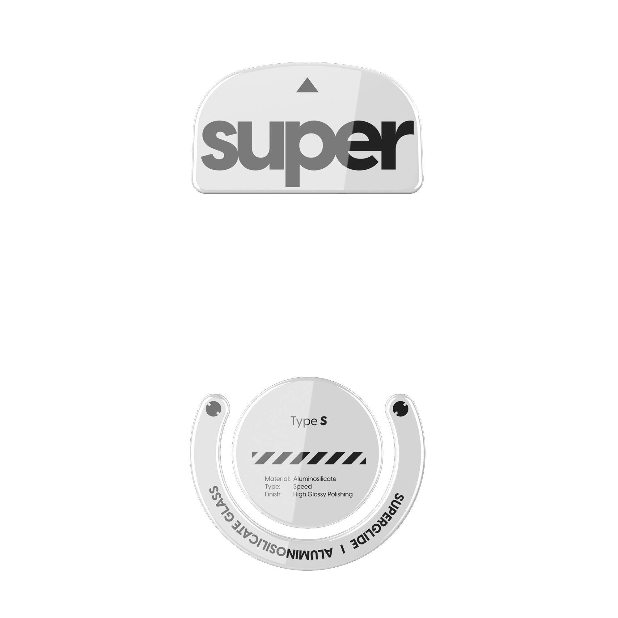Photo 1 of Pulsar Gaming Gears Superglide Type-S Skates for GPro X Superlight 1, White