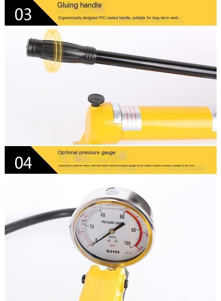 Hydraulische Handpumpe, Hochdruck-Hydraulikpumpe, manuelle Ölpumpe CP-180/CP-390/CP-700(CP-390 hand pump)