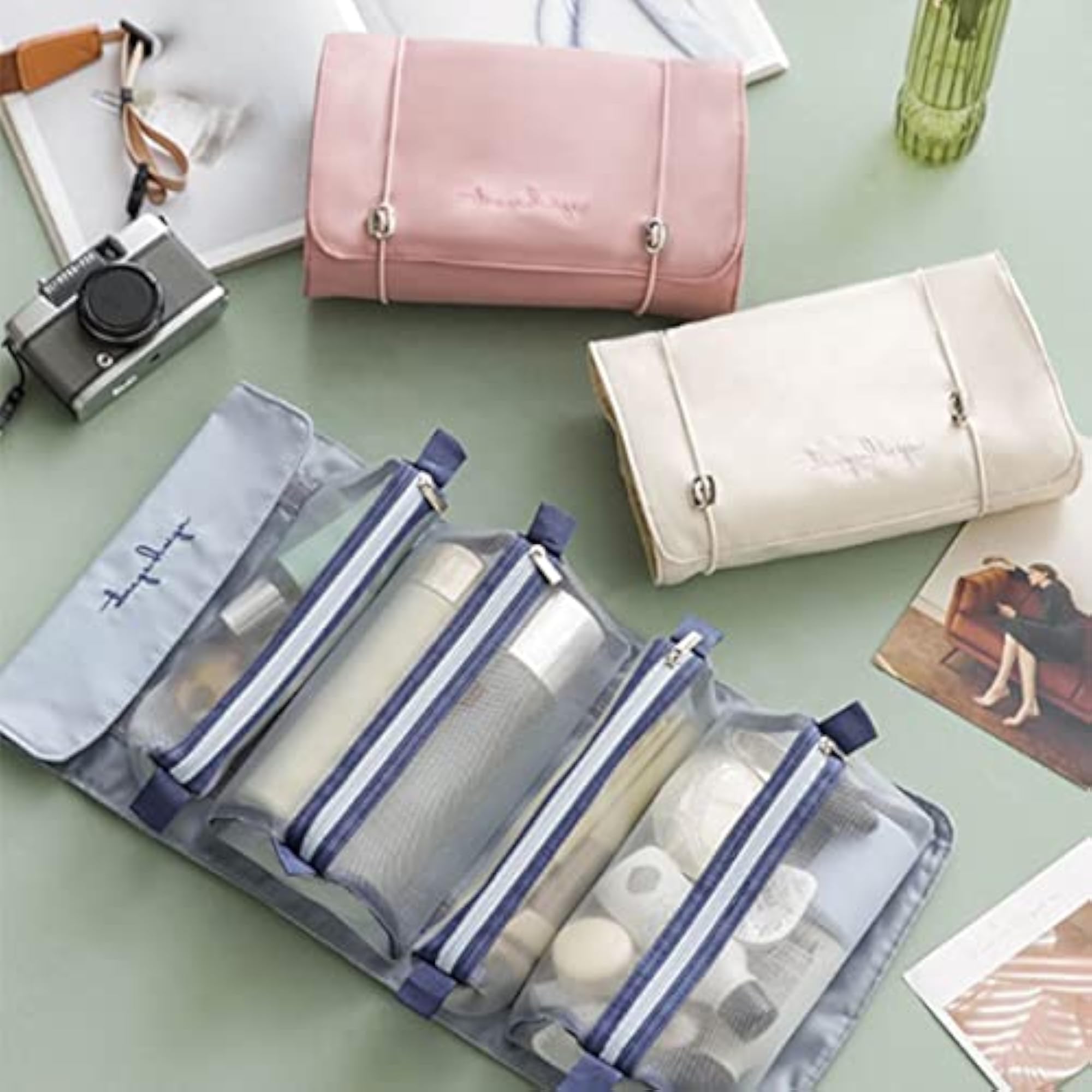 Beautician Toiletry Makeup Brushes Lipstick Storage Bag