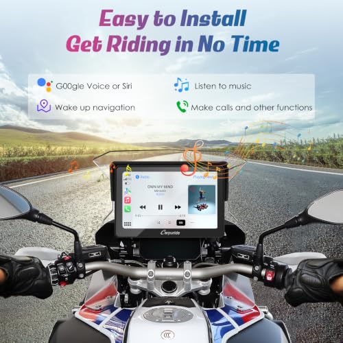 Image of Carpuride W502B 5 inch for BMW R1200GS R1250GS S1000XR Motorcycle