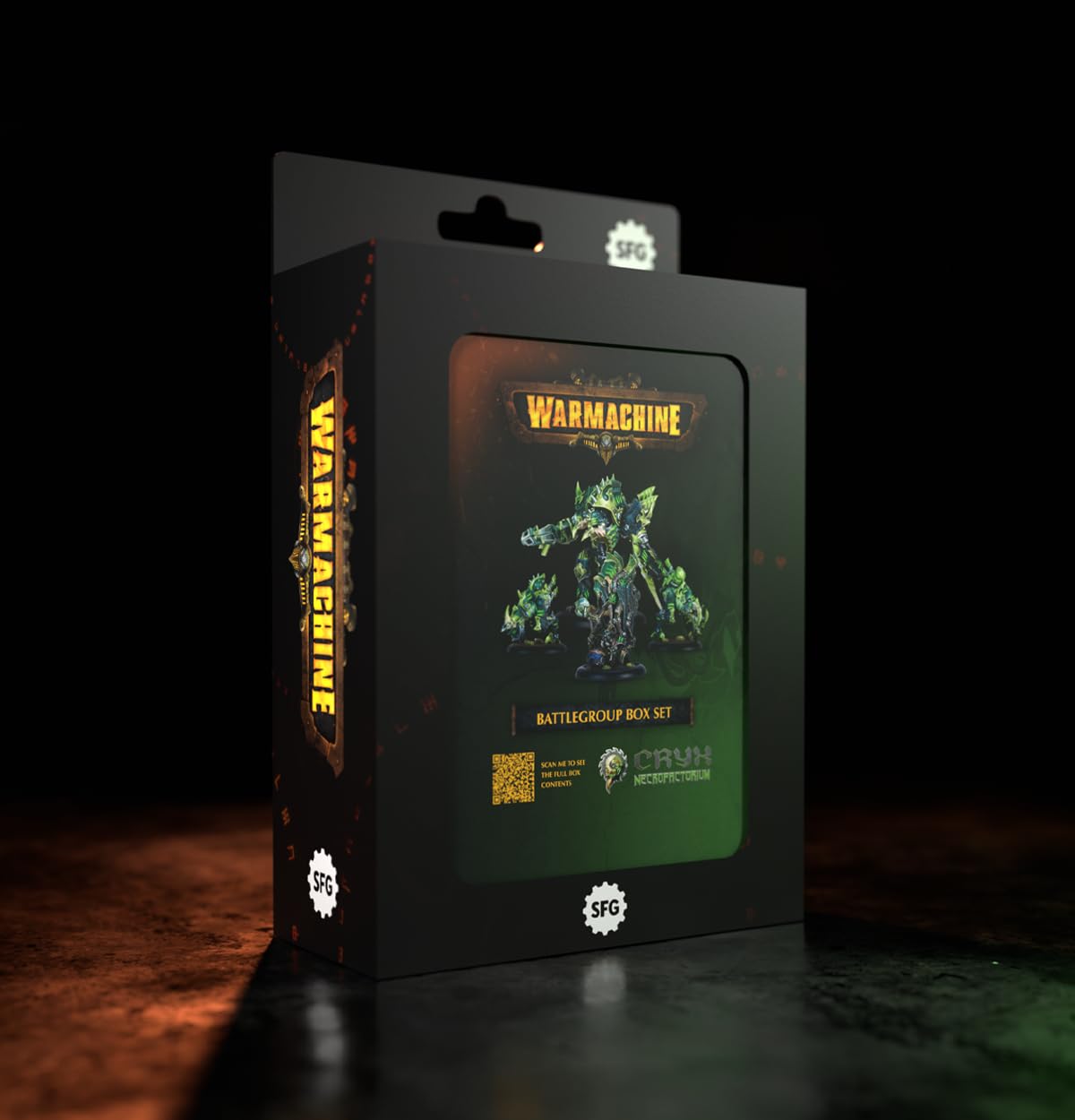 Warmachine: Cryx Necrofactorium Core Expansion | Cats In Hat Inc