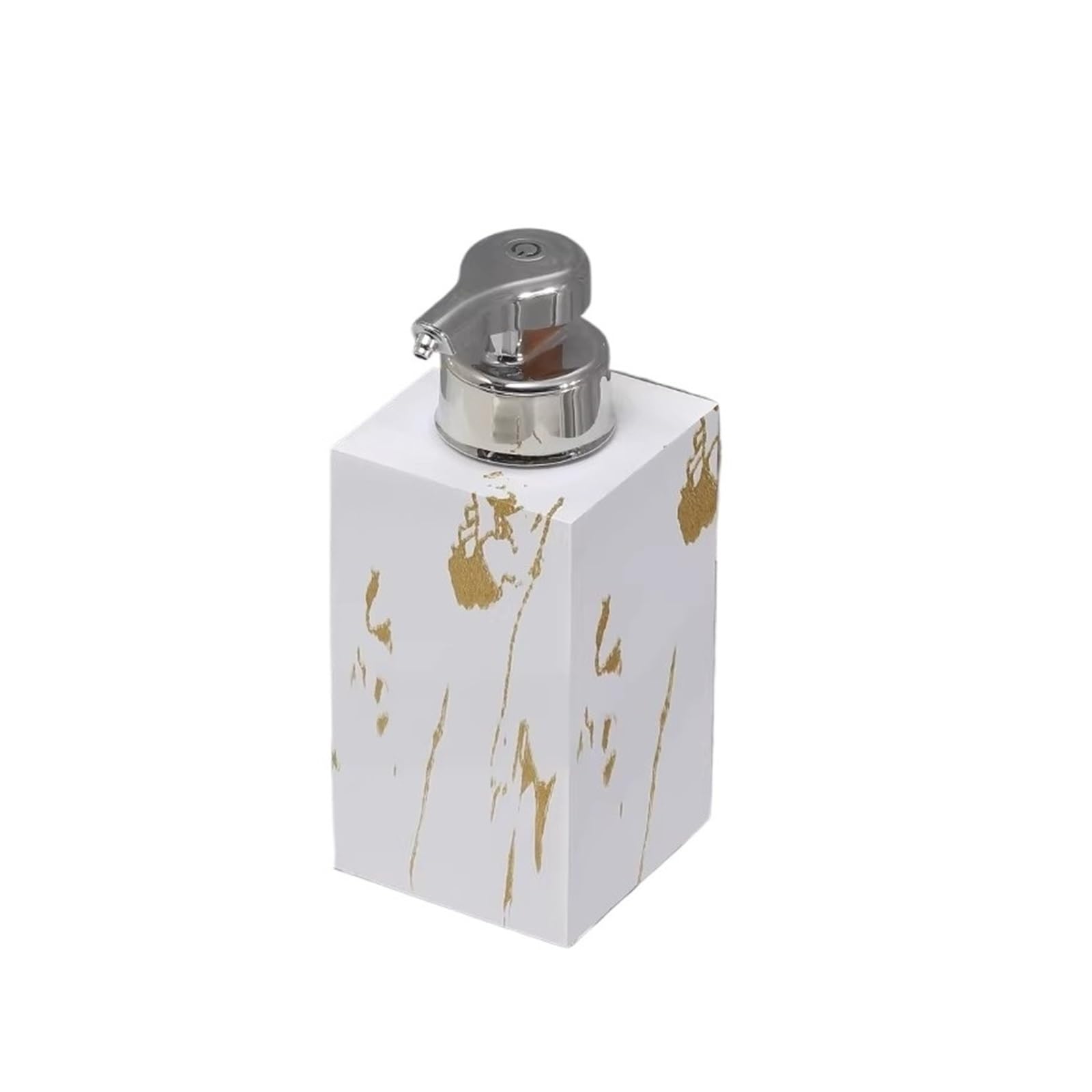 soap dispenser 450 ML Bathroom Soap Dispenser Resin Shampoo Bottle With Pump For Home Kitchen Use(White)