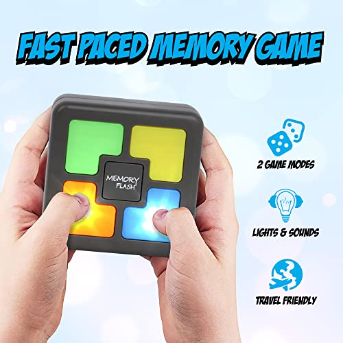 Point Games Handheld Memory Game, Kids Electronic Games, Sequence Fun For Kids With Lights & Sounds, Brain Challenge For Boys & Girls Ages 8+ #TOP2