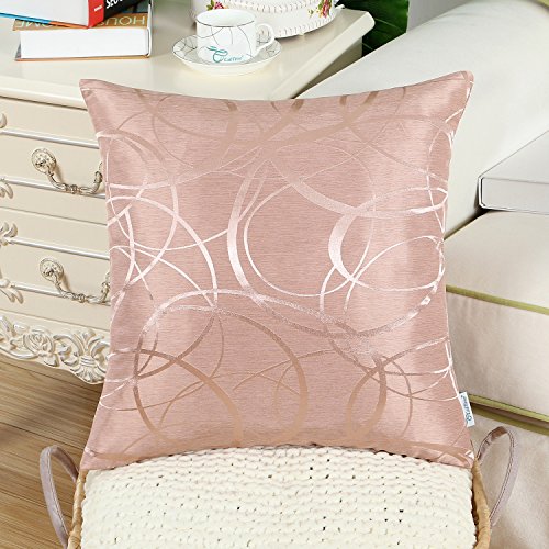 image for CaliTime Pack of 2 Cushion Covers Throw Pillow Cases Shells for Couch 
