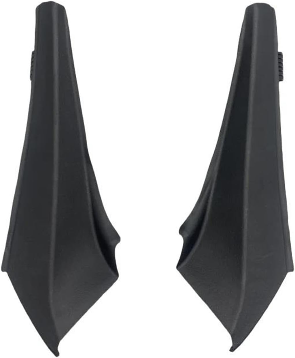 Car Wiper Cowl Side Trim Cover for T&oyota for RAV4 XA40 2013 2014 2015 2016 2017 2018 Front Windshield Wrap Corner Trim Windshield Wiper Water Deflector Plate(Left and Right)