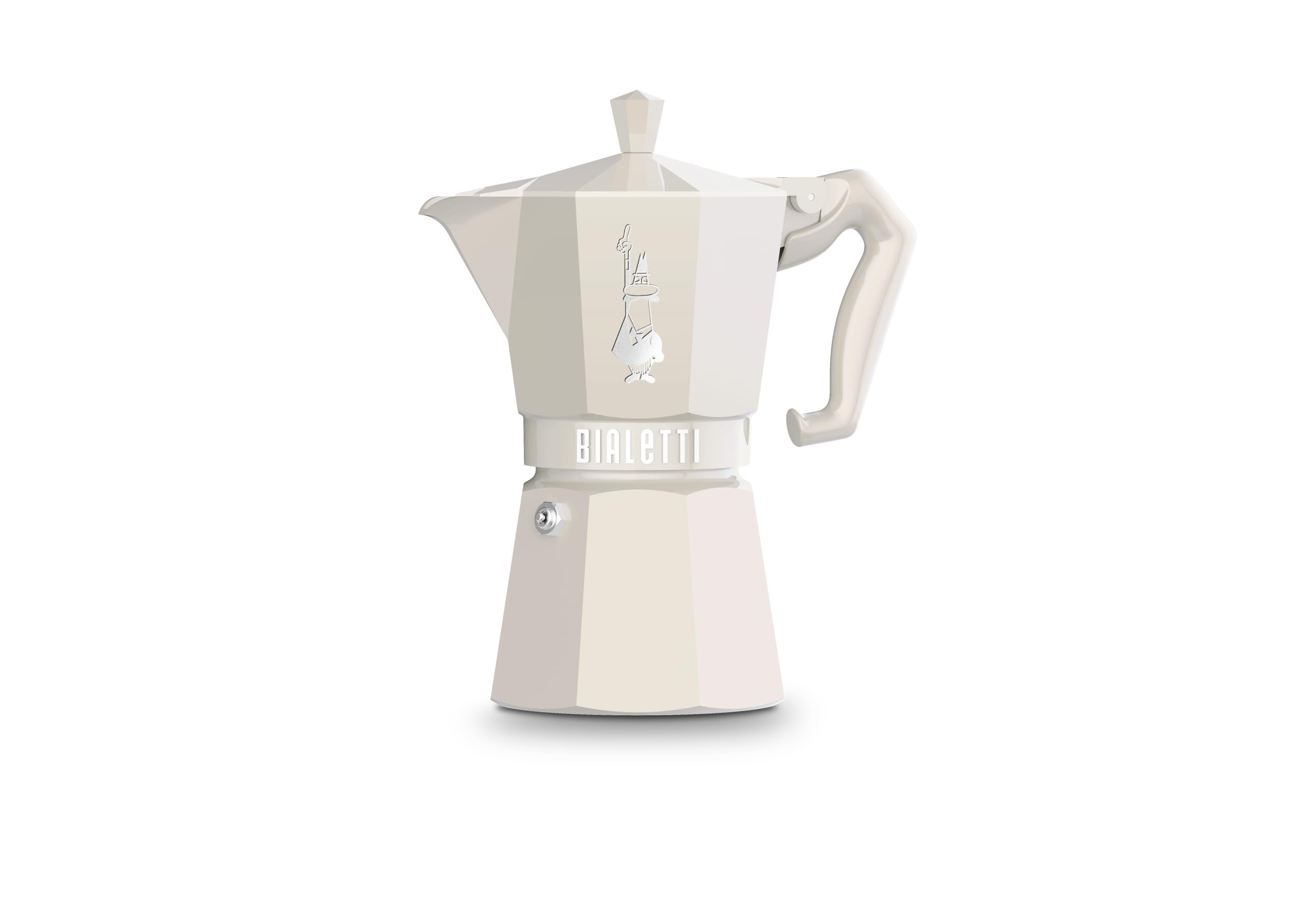 Bialetti Mocha Exclusive Cream for 6 Cups, Direct Fire (Coffee Maker, Espresso Maker, Makinetta)