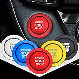 ✔ 【Material mejorado】 El botón de arranque del automóvil está hecho de material de alta calidad, resistente al desgaste, tiene una calidad confiable y una larga vida útil. El botón del motor de arranque y parada del automóvil original estaba veteado con grietas y la pintura se había desprendido durante un uso prolongado.