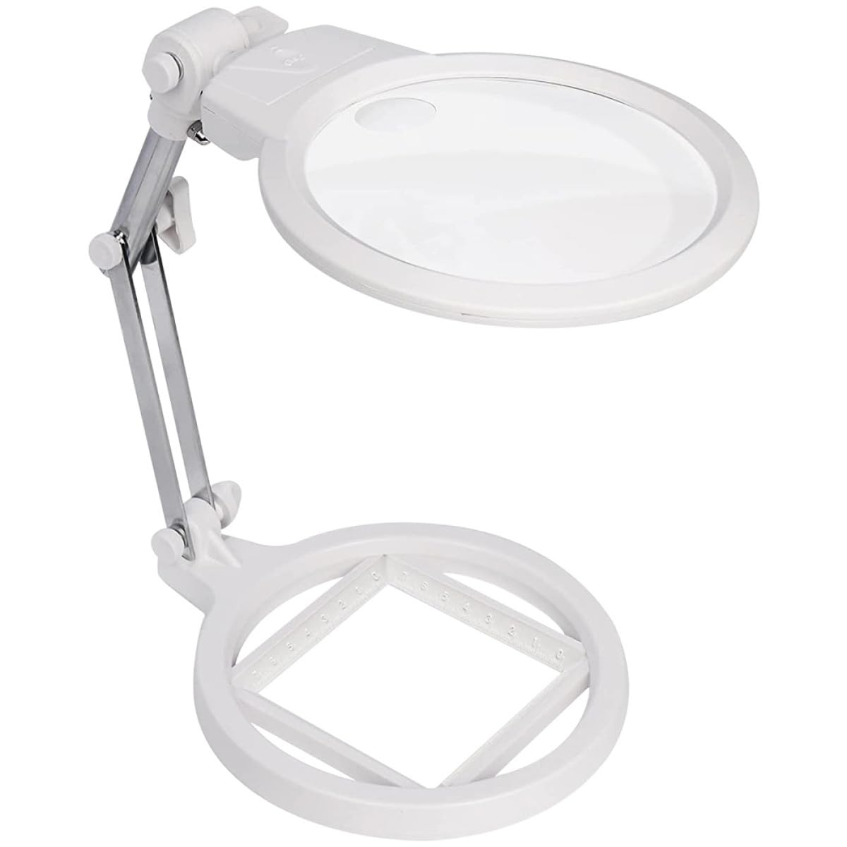 Lampe loupe 25X Healvian : confort visuel et double éclairage LED pour loisirs créatifs