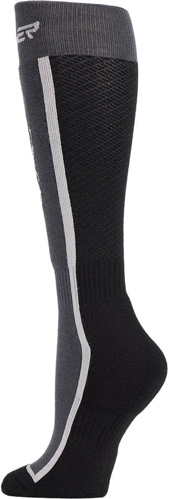 Spyder Sweep Ski Socks Black LG (US Women's 10-12.5)