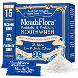 Probiotic & Prebiotic Mouthwash for Adults - 15 Pack