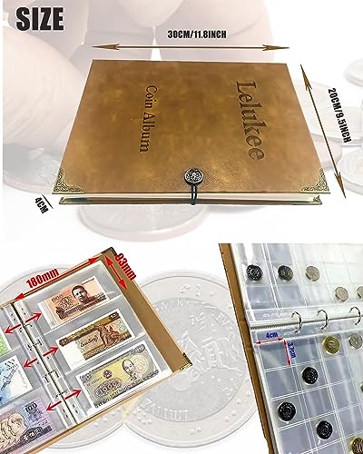 Portamonete per collezionisti, album di banconote