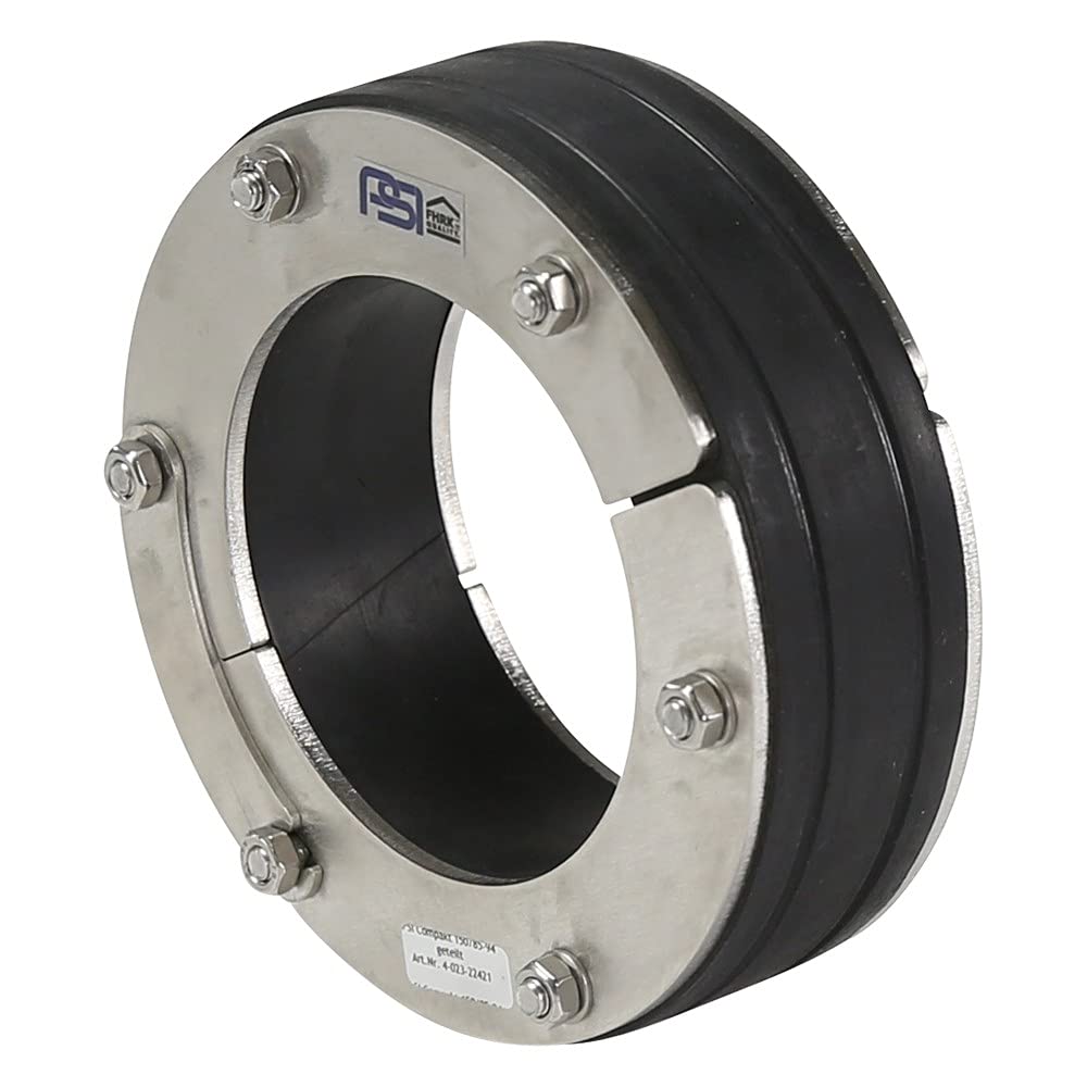 PSI Ringraumdichtung Compakt Solo - geteilt Kernbohrung 100 mm, Mediumrohr 46-56 mm