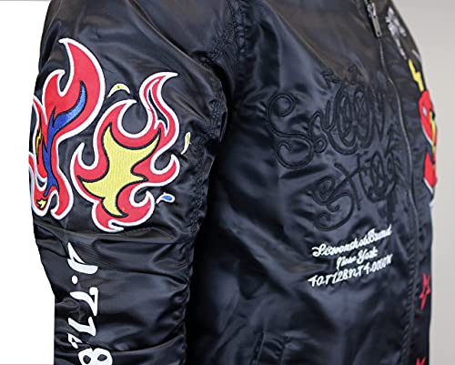 Image of SCREENSHOT Hip-Hop Urban NYC Fashion Bomber Jacket - Modern Outdoor Lightweight Streetwear Graffiti Print Zip Up Top