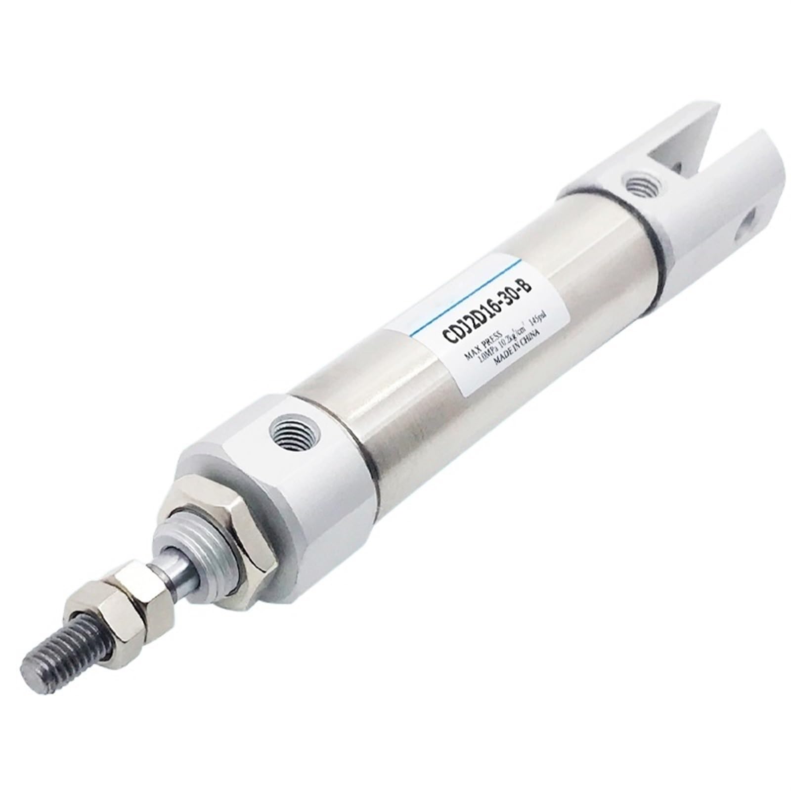 Cilindro mini neumático CDJ2D16 tipo lápiz de 25mm para proyectos industriales