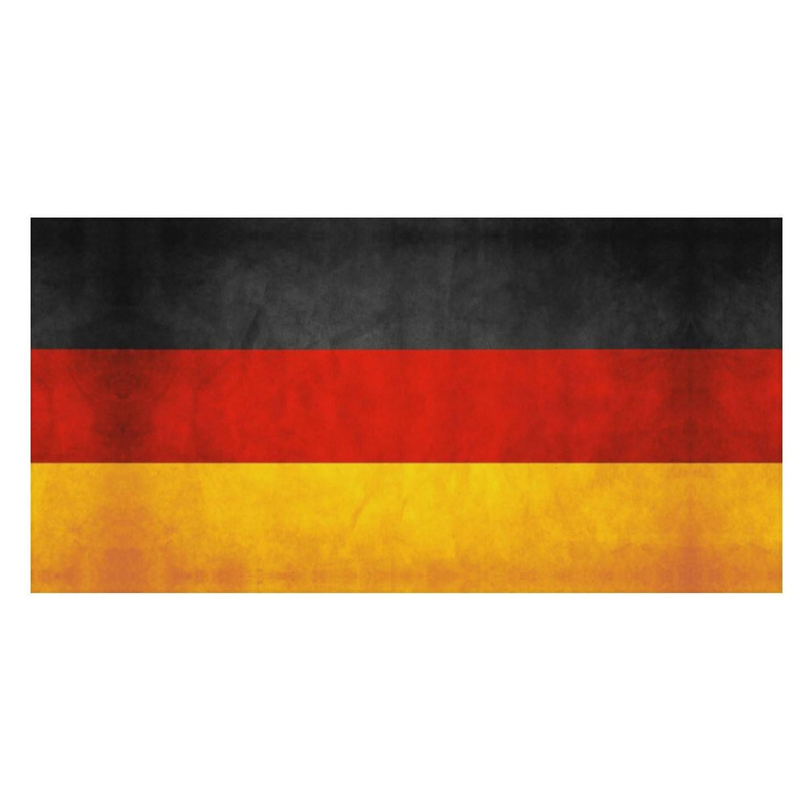 LWORZIIB Beach Towel, Germany Flag Bath Towel, Pool Towel Great for Gym Swimming 80 X 160cm