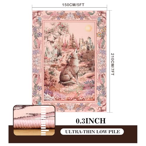 Save 13% on TUKDAK 5x7 Machine Washable Animal Area Rug - Image 2