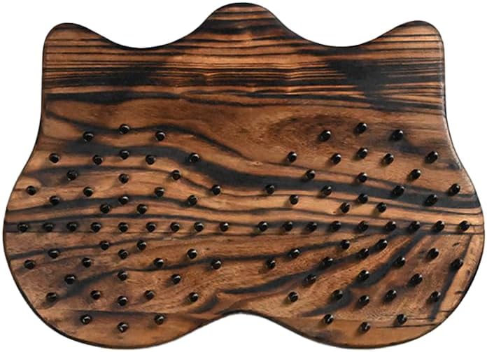 Nail Standing Board for Beginner Device,BDSM Torture Kneeling Wooden Board Multifunctional SM Sitting Board