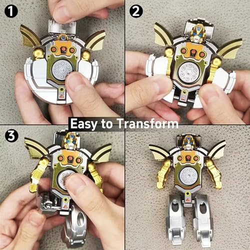 Includ Kids Ball-to-Robot Figure Transforming Toy for Kids | Fun & Educational Toy for Boys & Girls | Easy to Transform | Durable and Safe for Age 3+ Years - Image 8
