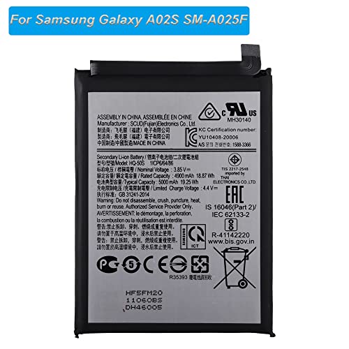 E-yiiviil Batteria di ricambio HQ-50S compatibile